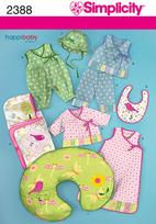Simplicity 2388 Pattern( Size XXS-XS-S-M-L )