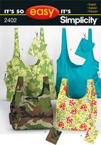 Simplicity 2402 Pattern( Size ONE )