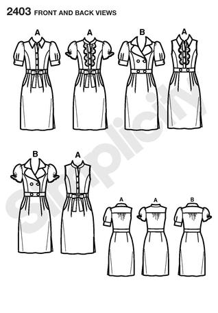 Click to magnify/shrink Line Drawing