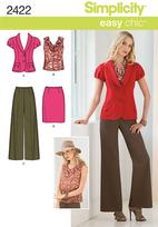 Simplicity 2422 Pattern ( Size 16-18-20-22-24 )