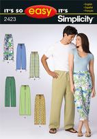 Simplicity 2423 Pattern( Size XS-S-M-L-XL )