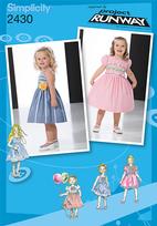 Simplicity 2430 Pattern ( Size 1/2-1-2-3 )