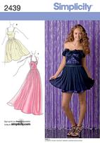 Simplicity 2439 Pattern ( Size 12-14-16-18-20 )