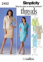 Simplicity 2452 Pattern ( Size 6-8-10-12-14 )
