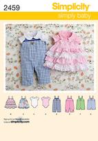 Simplicity 2459 Pattern( Size XXS-XS-S-M-L )