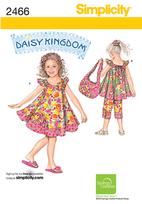Simplicity 2466 Pattern( Size 3-4-5-6-7-8 )
