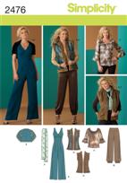 Simplicity 2476 Pattern ( Size 12-14-16-18-20 )