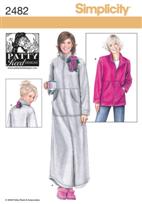 Simplicity 2482 Pattern ( Size XS-S-M )