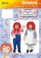 Simplicity 2510 Pattern ( Size 3-4-5-6-7-8 )
