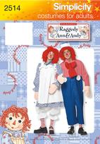 Simplicity 2514 Pattern( Size XS-S-M-L-XL )