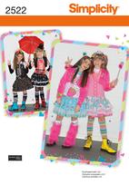 Simplicity 2522 Pattern( Size 7-8-10-12-14 )