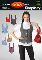 Simplicity 2533 Pattern( Size 8-10-12-14-16-18 )
