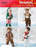 Simplicity 2537 Pattern( Size 1/2-1-2-3-4 )