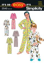 Simplicity 2540 Pattern( Size XS-S-M-L )