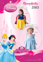Simplicity 2563 Pattern( Size 1/2-1-2-3-4 )