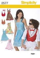 Simplicity 2577 Pattern( Size 8-10-12-14-16 )