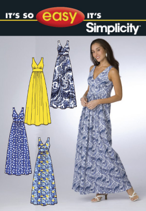  Simplicity 2638 from Simplicity patterns is a Misses' Dress sewing pattern