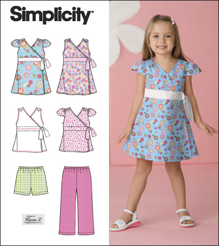  Simplicity 2677 from Simplicity patterns is a Child Dress, Top, 