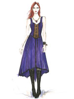 Simplicity 2757 Pattern ( Size 6-8-10-12 )