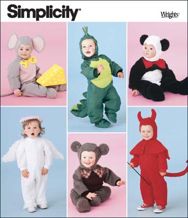  Simplicity 2783 from Simplicity patterns is a Toddler Mouse, Dragon, Panda, 