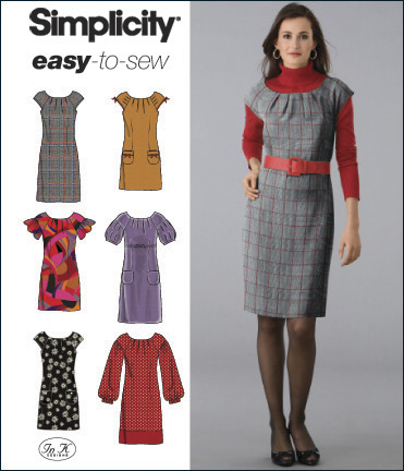  Simplicity 2846 from Simplicity patterns is a Misses & Miss Petite Dress or 