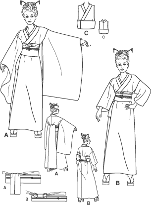 How to make Simplicity Kimono pattern more accurate? - Cosplay.com