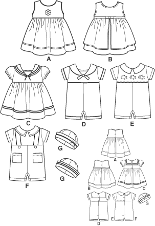 Free Dress Patterns on Click To Magnify Shrink