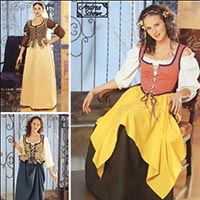 Simplicity 5582 Pattern ( Size 4-6-8-10 )