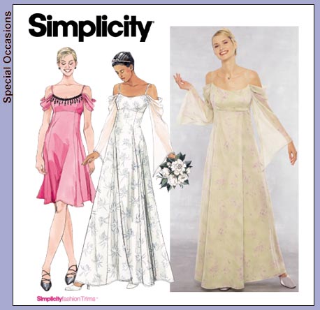 Prom Dress Patterns on Simplicity Patterns Prom Dresses   Browse Patterns