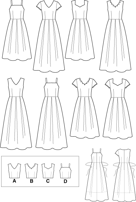 Simplicity 9559 Design Your Own Dress Sewing Pattern