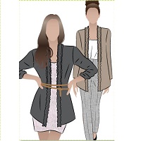 StyleArc Ella Frill Knit Cardi