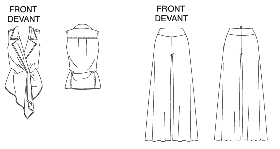 Click to magnify/shrink Line Drawing