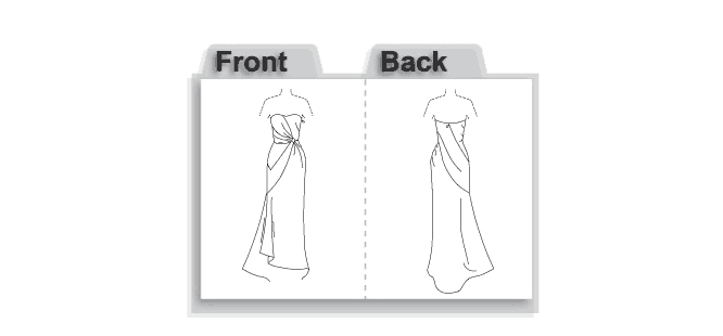 Click to magnify/shrink Line Drawing