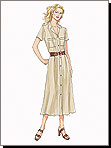 Vogue 8021 Pattern ( Size 16-18-20-22 )