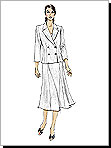 Vogue 8179 Pattern ( Size 6-8-10-12 )