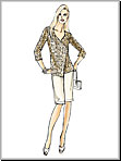 Vogue 8403 Pattern ( Size 8-10-12-14 )