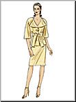 Vogue 8491 Pattern ( Size 14-16-18-20-22 )