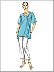 Vogue 8501 Pattern ( Size XSM-SML-MED )