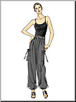 Vogue 8584 Pattern ( Size 8-10-12-14 )