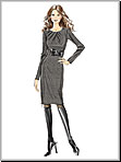 Vogue 8593 Pattern ( Size 6-8-10-12 )
