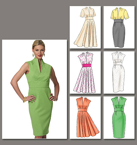 Dress Patterns on Vogue Patterns 8633   Misses  Dress