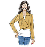 Vogue 8673 Pattern ( Size 6-8-10-12 )
