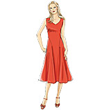 Vogue 8726 Pattern ( Size 10-12-14-16-18 )