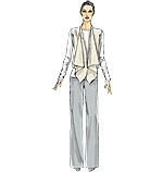 Vogue 8756 Pattern ( Size 8-10-12-14-16 )