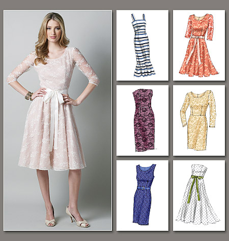 Lace dress patterns