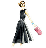 Vogue 8788 Pattern ( Size 14-16-18-20-22 )