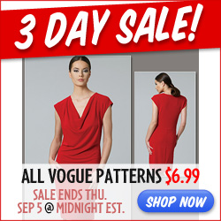 Vogue sale Simplicity sale
