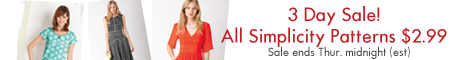 Simplicity 2.99 Sale