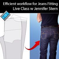 Efficient workflow for Jeans Fitting