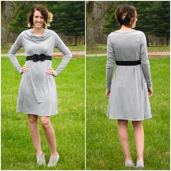 Dresses To Be Seen In - Sew This Cowl Dress Pattern